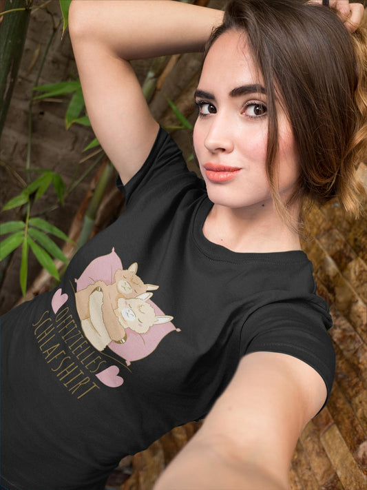 Offizielles Schlafshirt Alpacas – nachhaltig & einlaufsicher