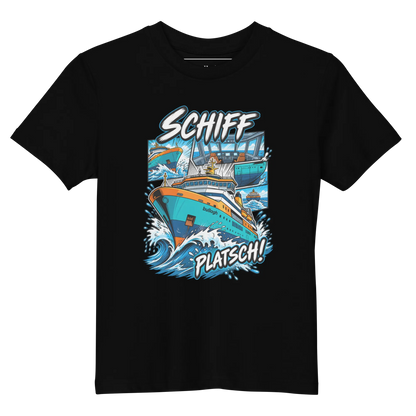 Schiff - Kinder T-Shirt aus Bio Baumwolle