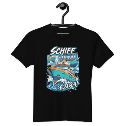 Schiff - Kinder T-Shirt aus Bio Baumwolle