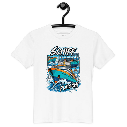 Schiff - Kinder T-Shirt aus Bio Baumwolle