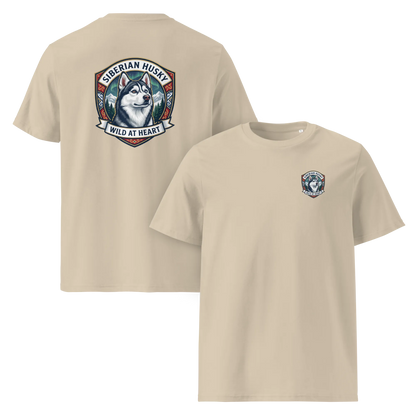 Siberian Husky – T-Shirt aus Bio Baumwolle