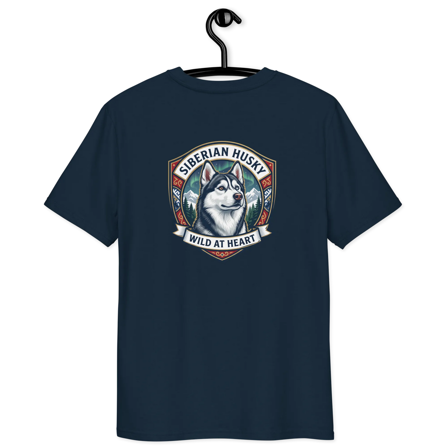 Siberian Husky – T-Shirt aus Bio Baumwolle
