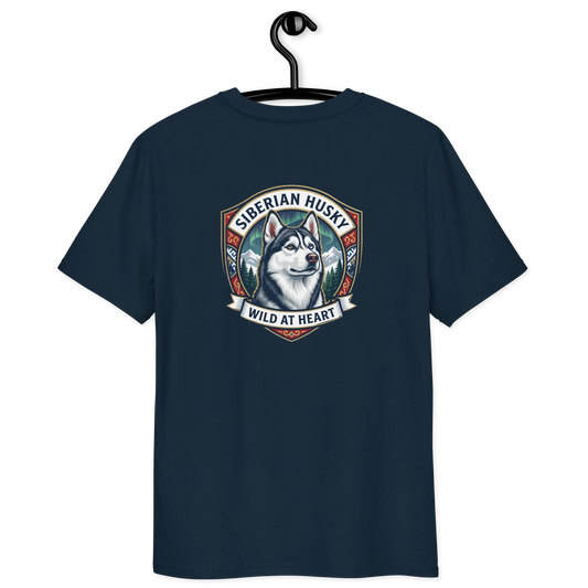 Siberian Husky – T-Shirt aus Bio Baumwolle