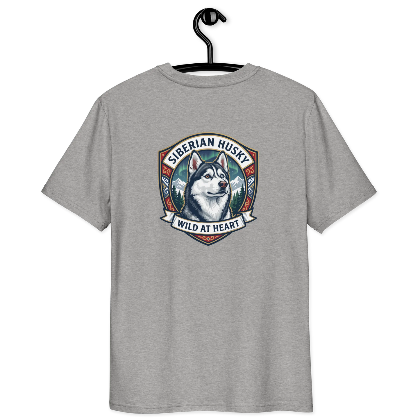 Siberian Husky – T-Shirt aus Bio Baumwolle