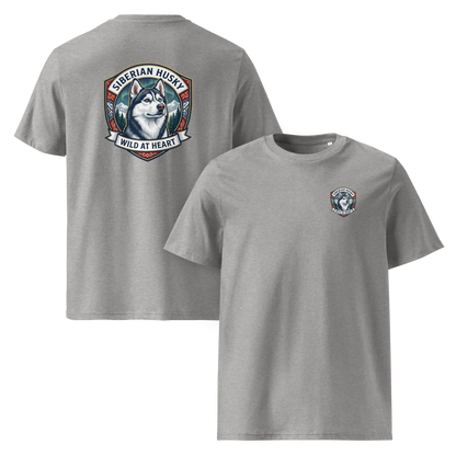Siberian Husky – T-Shirt aus Bio Baumwolle