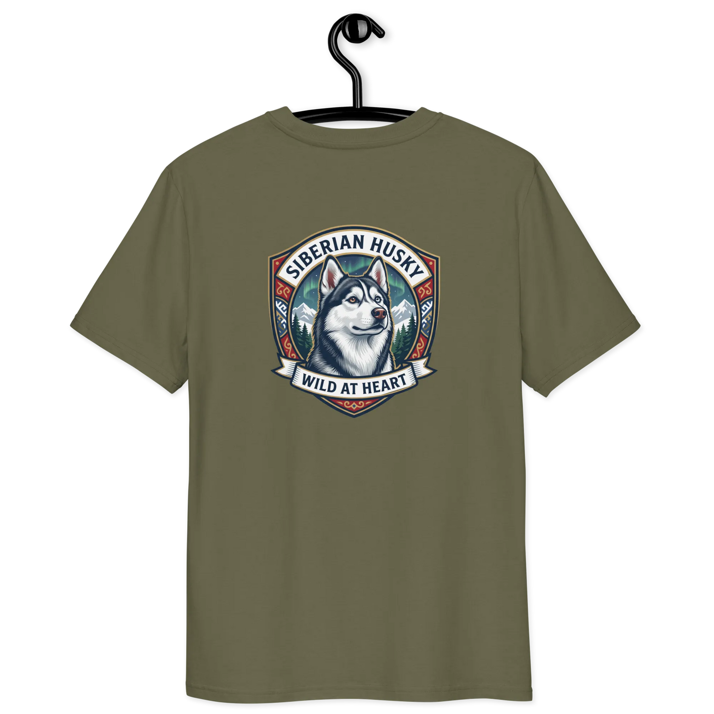Siberian Husky – T-Shirt aus Bio Baumwolle