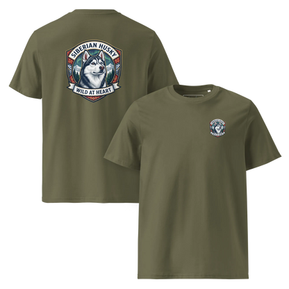 Siberian Husky – T-Shirt aus Bio Baumwolle