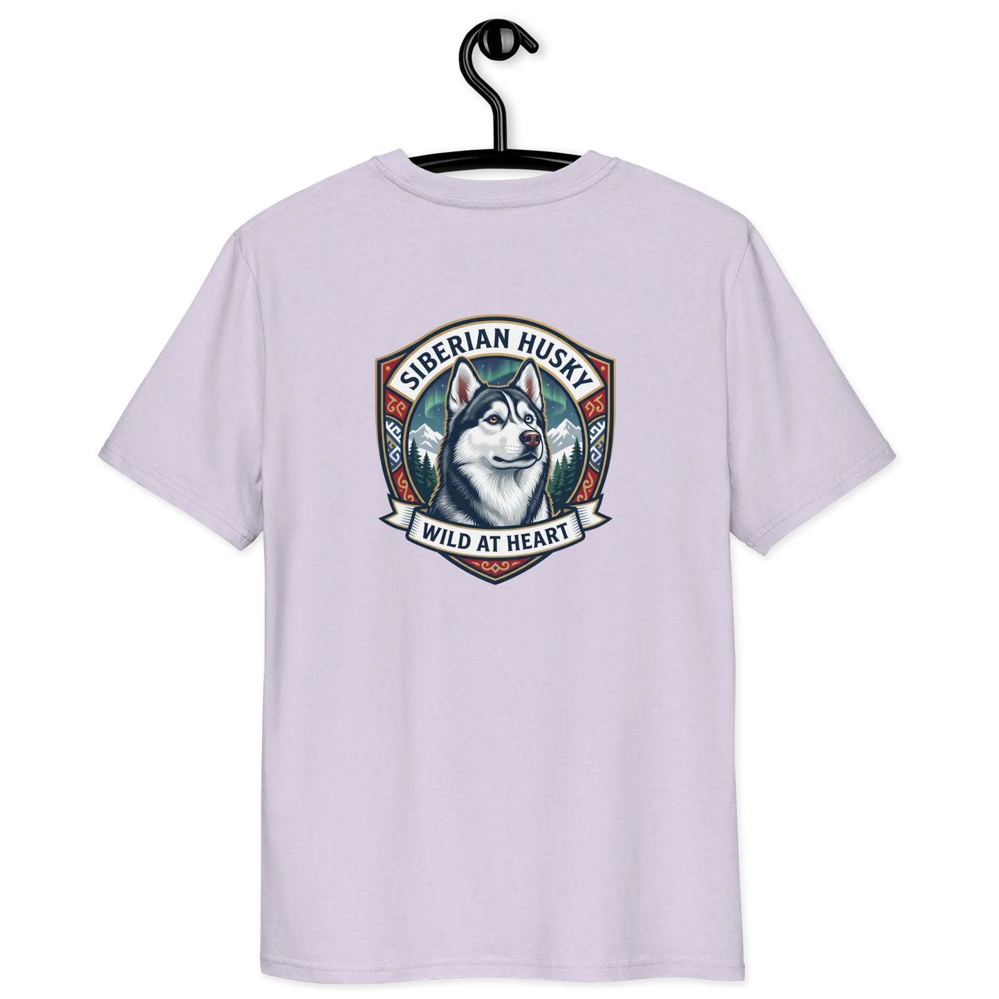 Siberian Husky – T-Shirt aus Bio Baumwolle