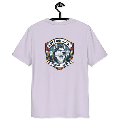 Siberian Husky – T-Shirt aus Bio Baumwolle