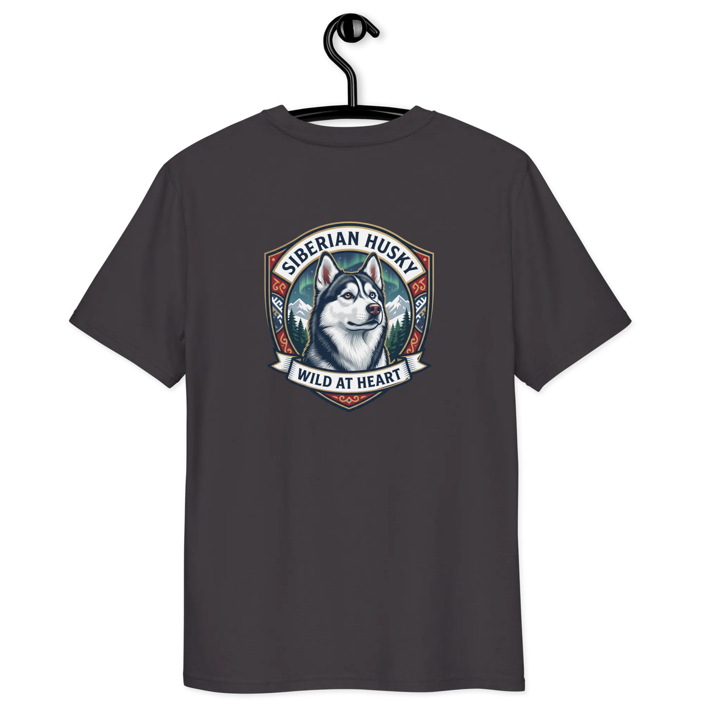 Siberian Husky – T-Shirt aus Bio Baumwolle