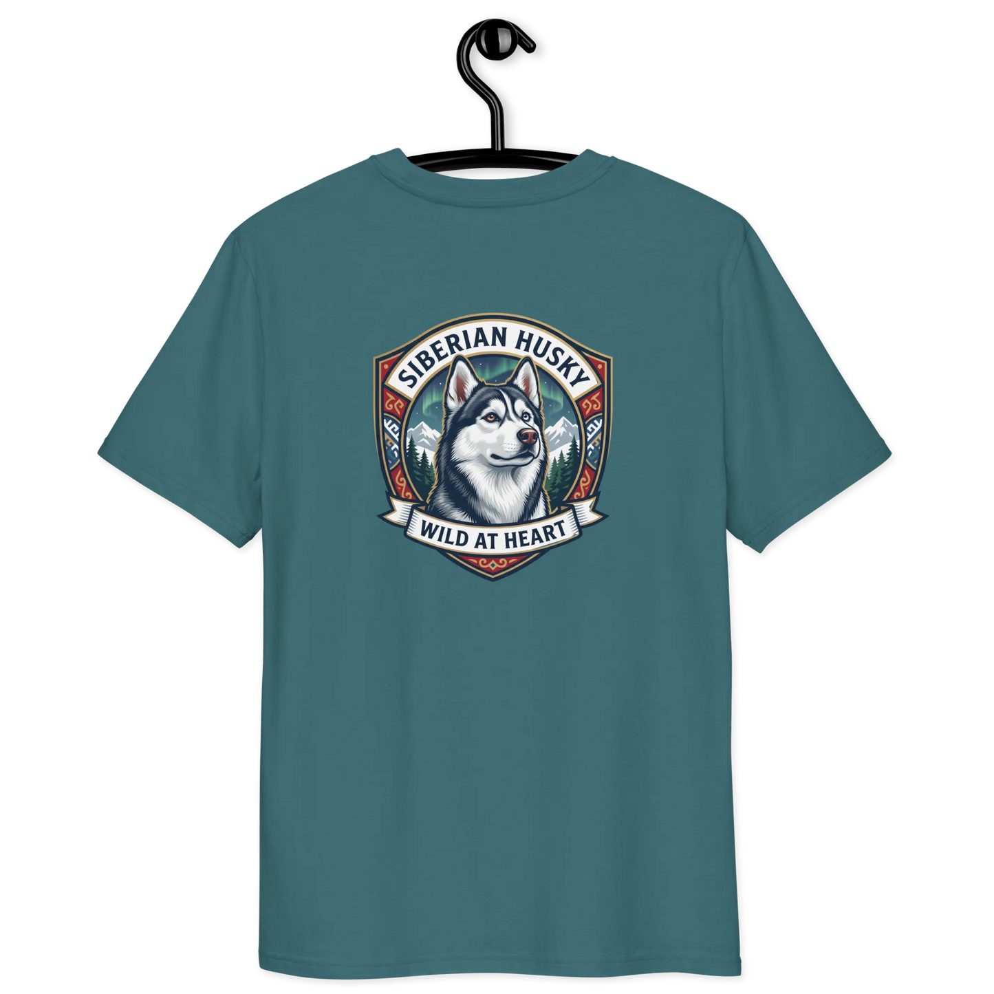 Siberian Husky – T-Shirt aus Bio Baumwolle