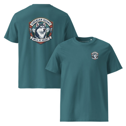 Siberian Husky – T-Shirt aus Bio Baumwolle