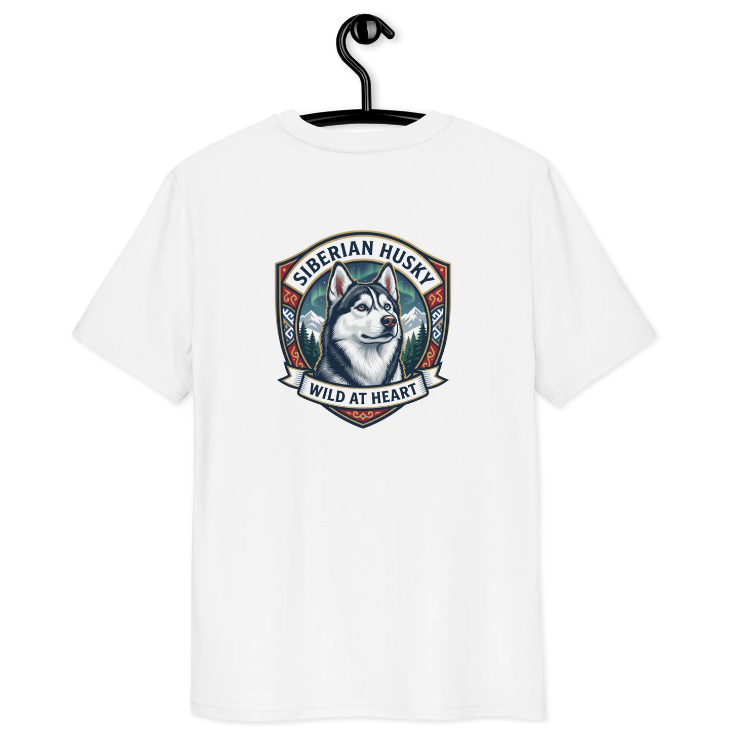 Siberian Husky – T-Shirt aus Bio Baumwolle