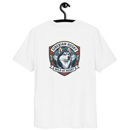 Siberian Husky – T-Shirt aus Bio Baumwolle