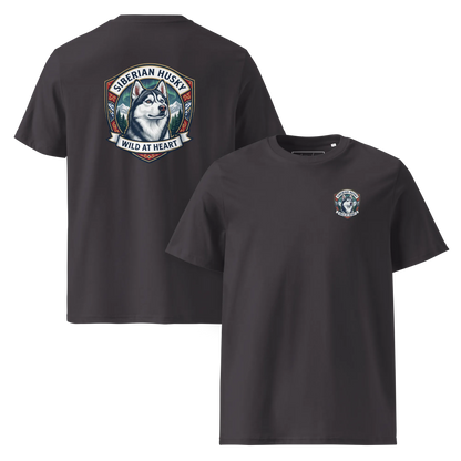 Siberian Husky – T-Shirt aus Bio Baumwolle