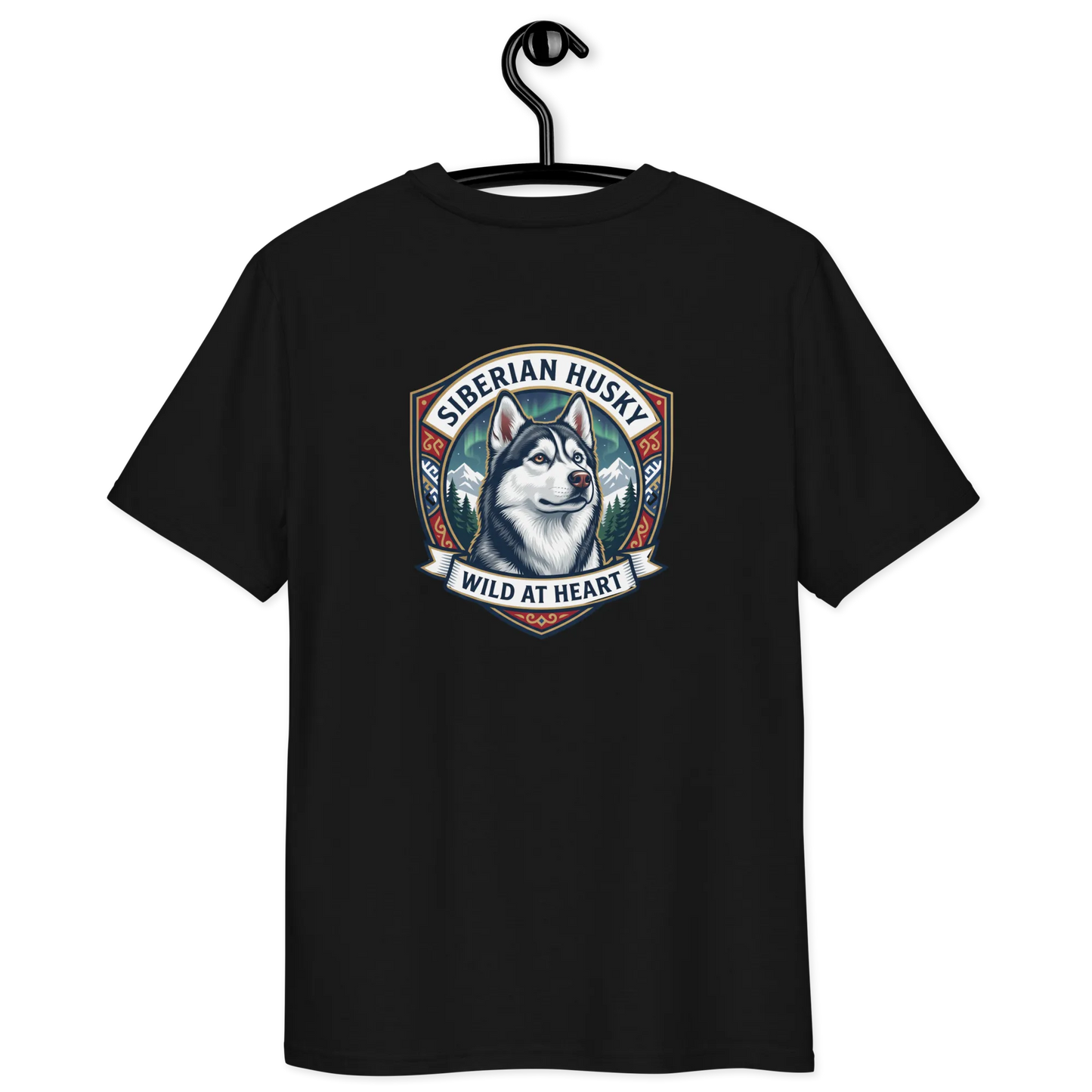 Siberian Husky – T-Shirt aus Bio Baumwolle