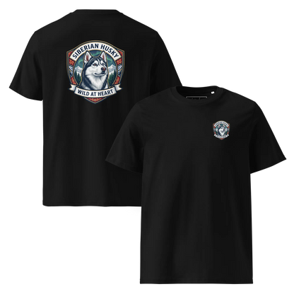 Siberian Husky – T-Shirt aus Bio Baumwolle