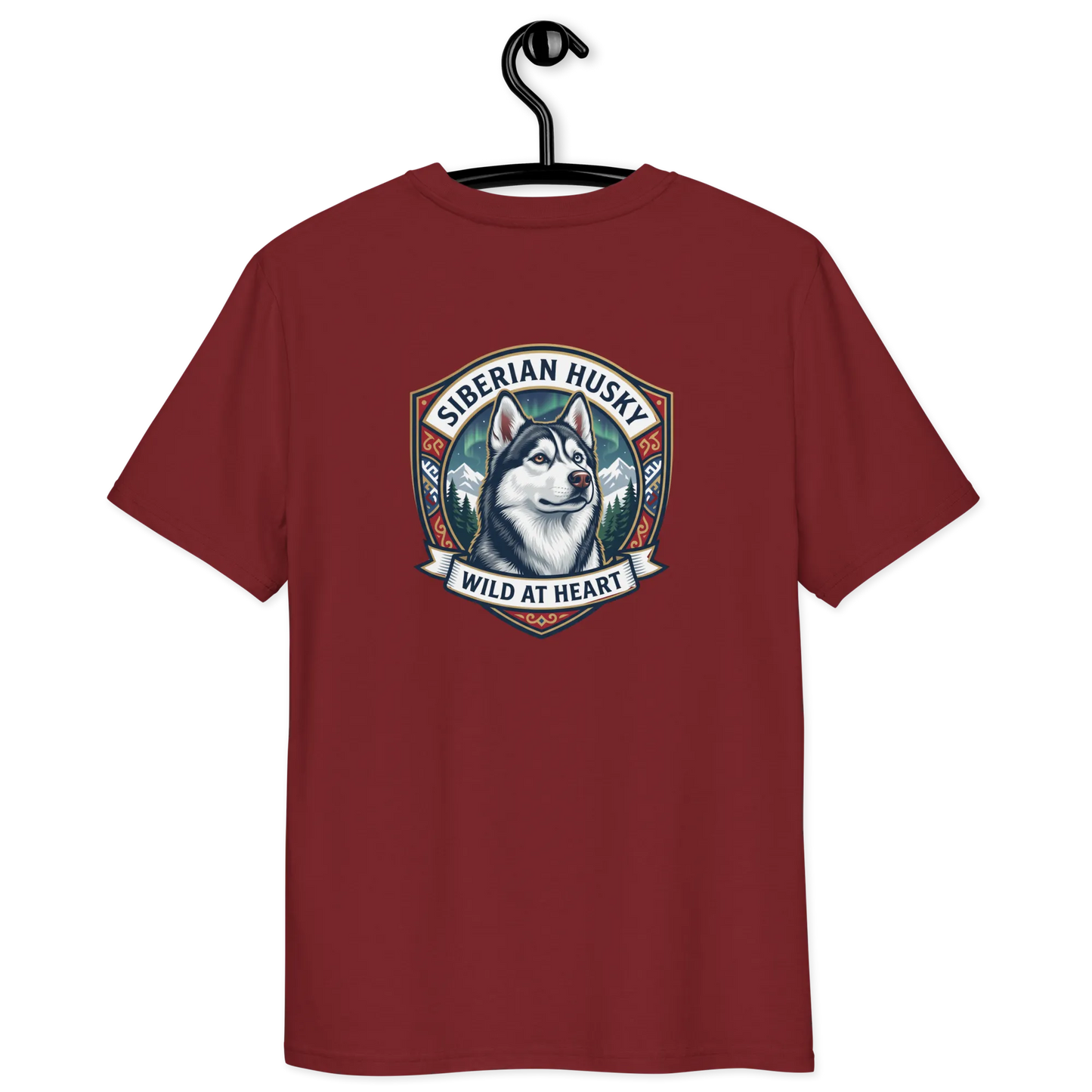 Siberian Husky – T-Shirt aus Bio Baumwolle