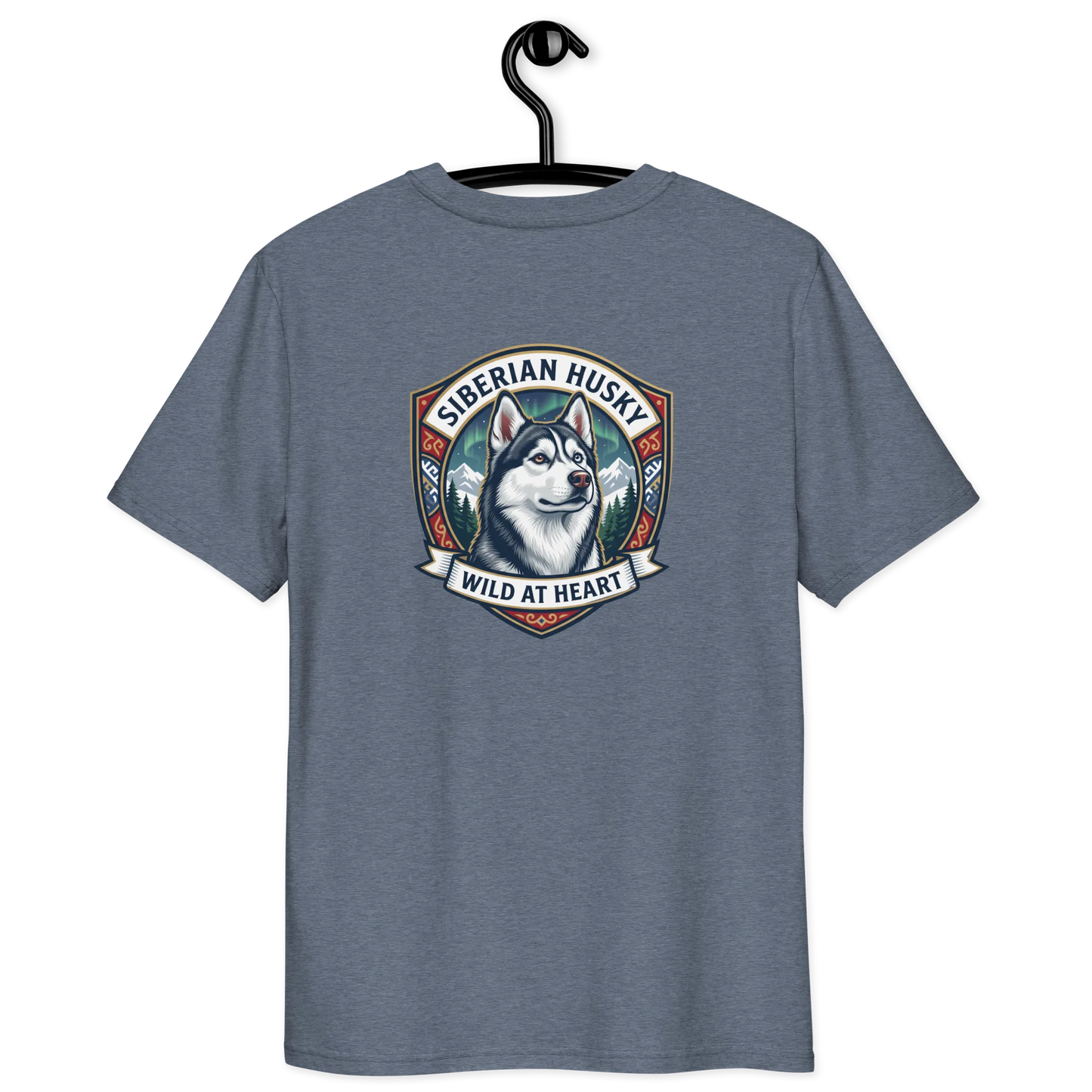 Siberian Husky – T-Shirt aus Bio Baumwolle
