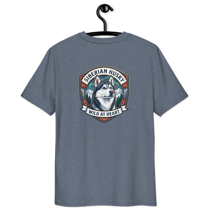 Siberian Husky – T-Shirt aus Bio Baumwolle