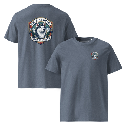 Siberian Husky – T-Shirt aus Bio Baumwolle