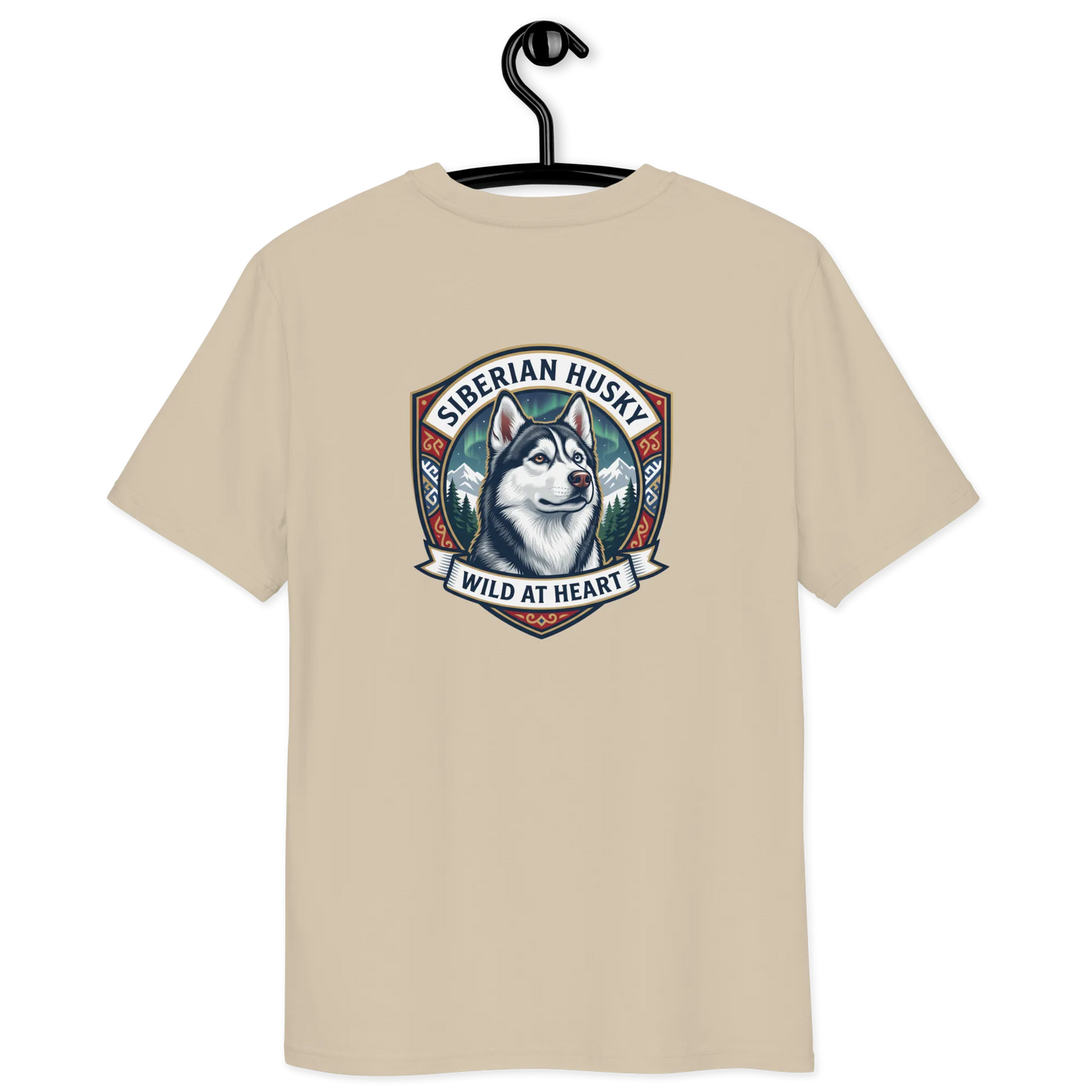 Siberian Husky – T-Shirt aus Bio Baumwolle