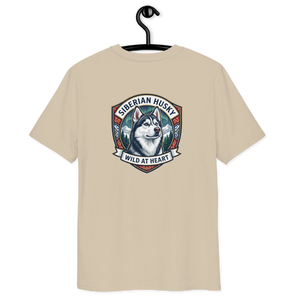 Siberian Husky – T-Shirt aus Bio Baumwolle