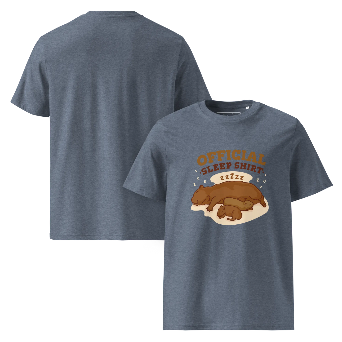 Otterly Cozy – Bio-Schlafshirt aus Bio-Baumwolle