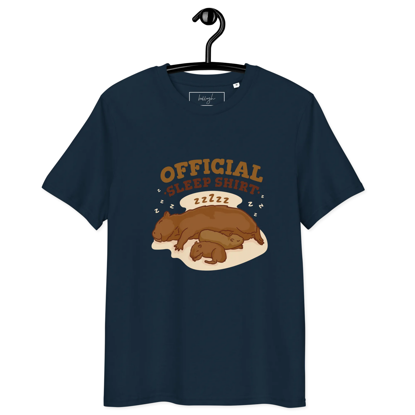 Otterly Cozy – Bio-Schlafshirt aus Bio-Baumwolle