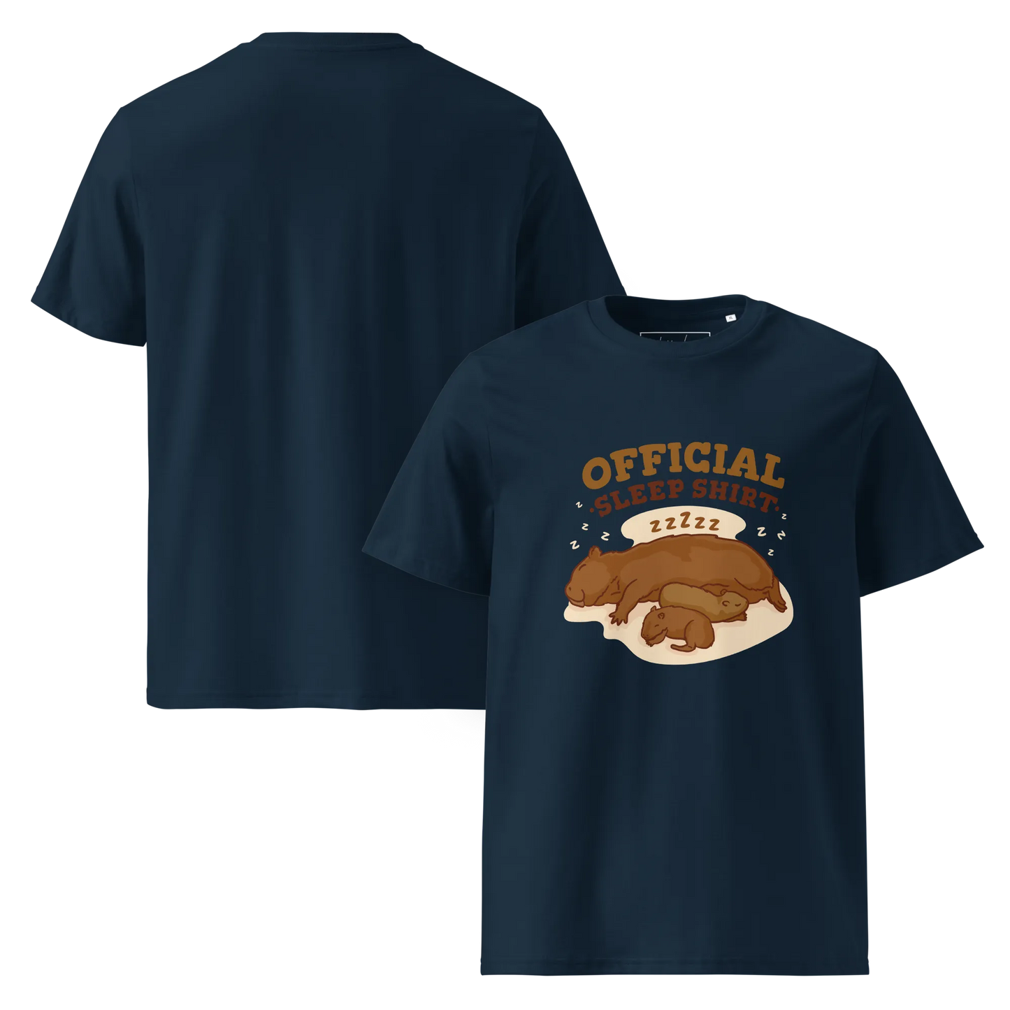 Otterly Cozy – Bio-Schlafshirt aus Bio-Baumwolle