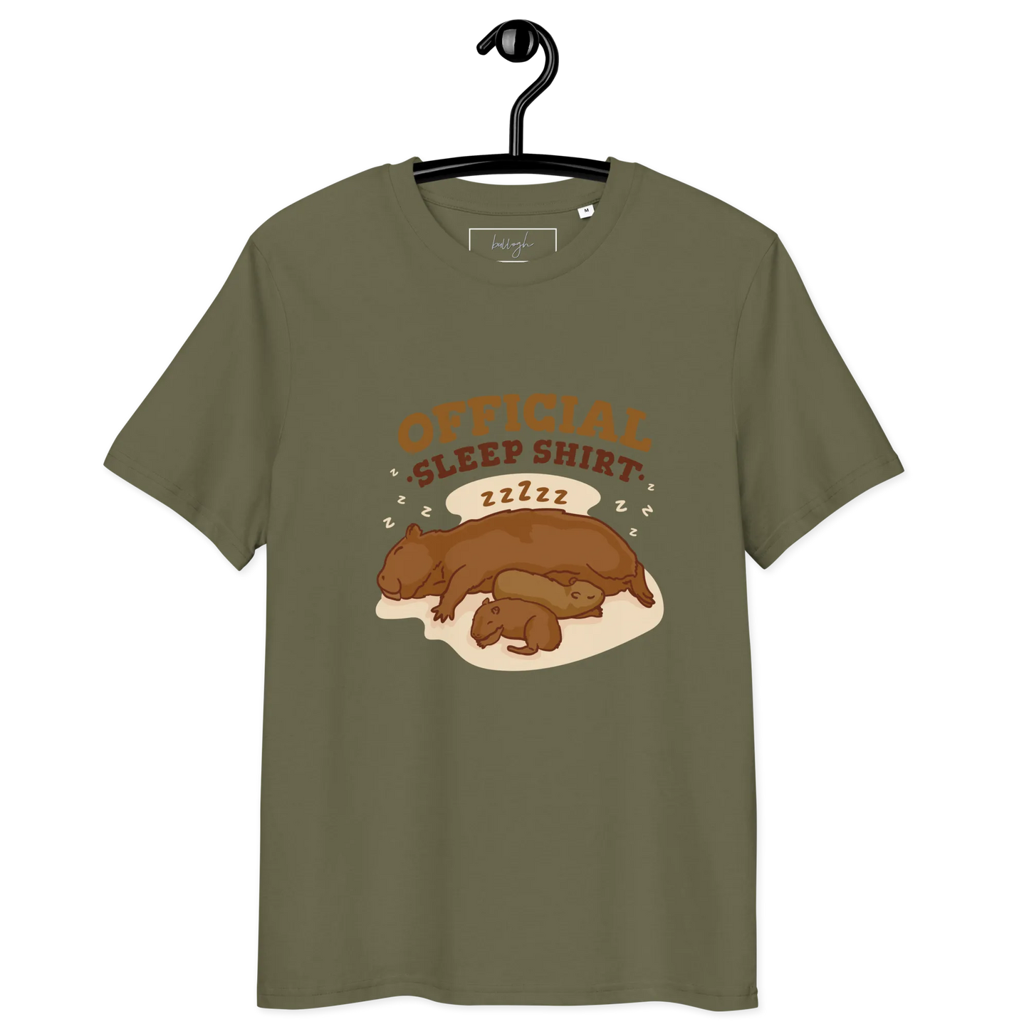 Otterly Cozy – Bio-Schlafshirt aus Bio-Baumwolle