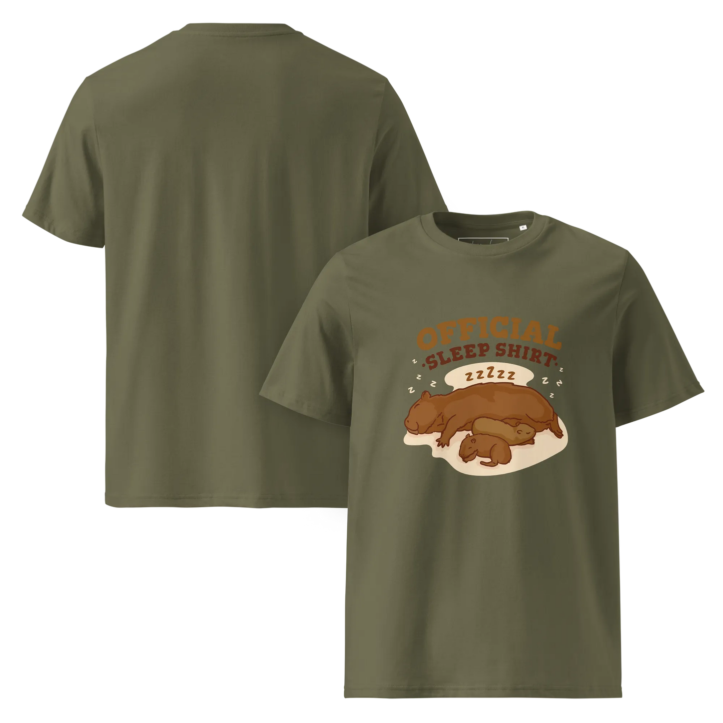 Otterly Cozy – Bio-Schlafshirt aus Bio-Baumwolle