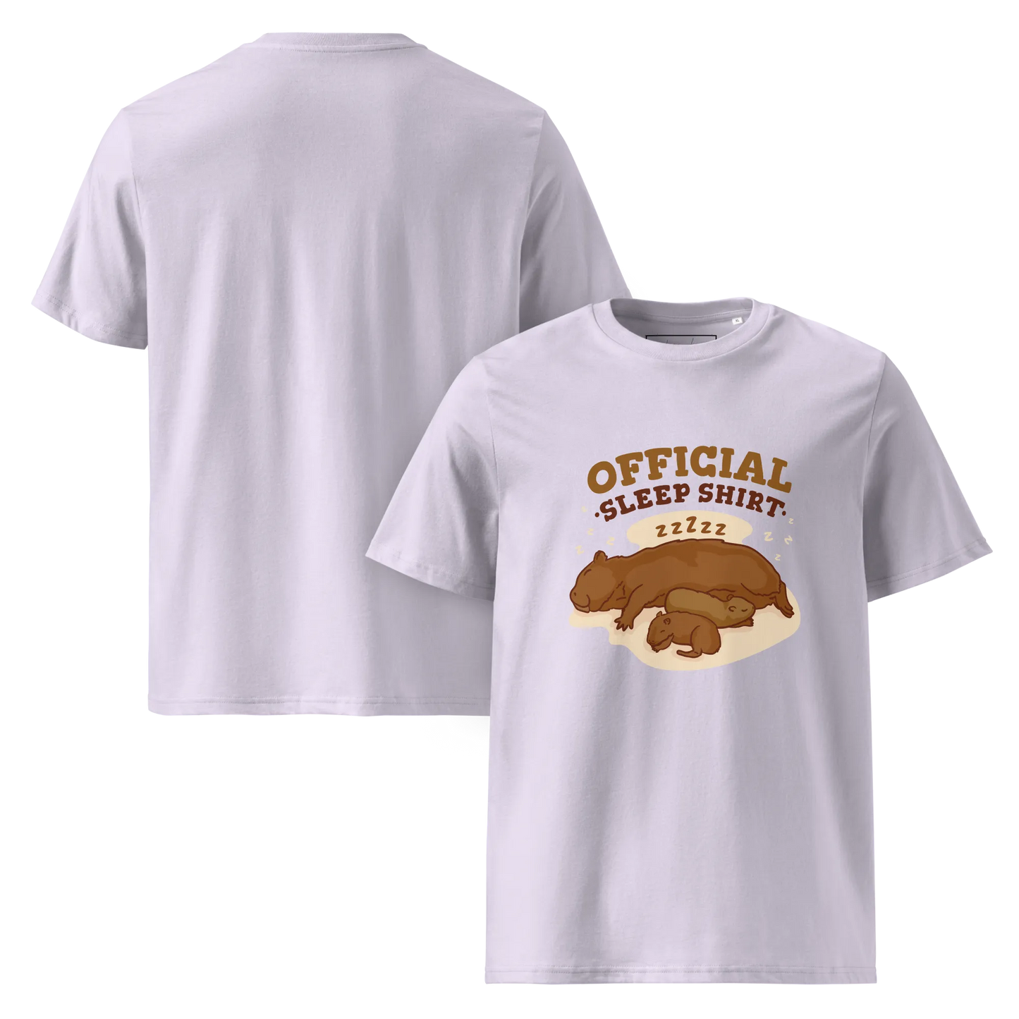 Otterly Cozy – Bio-Schlafshirt aus Bio-Baumwolle