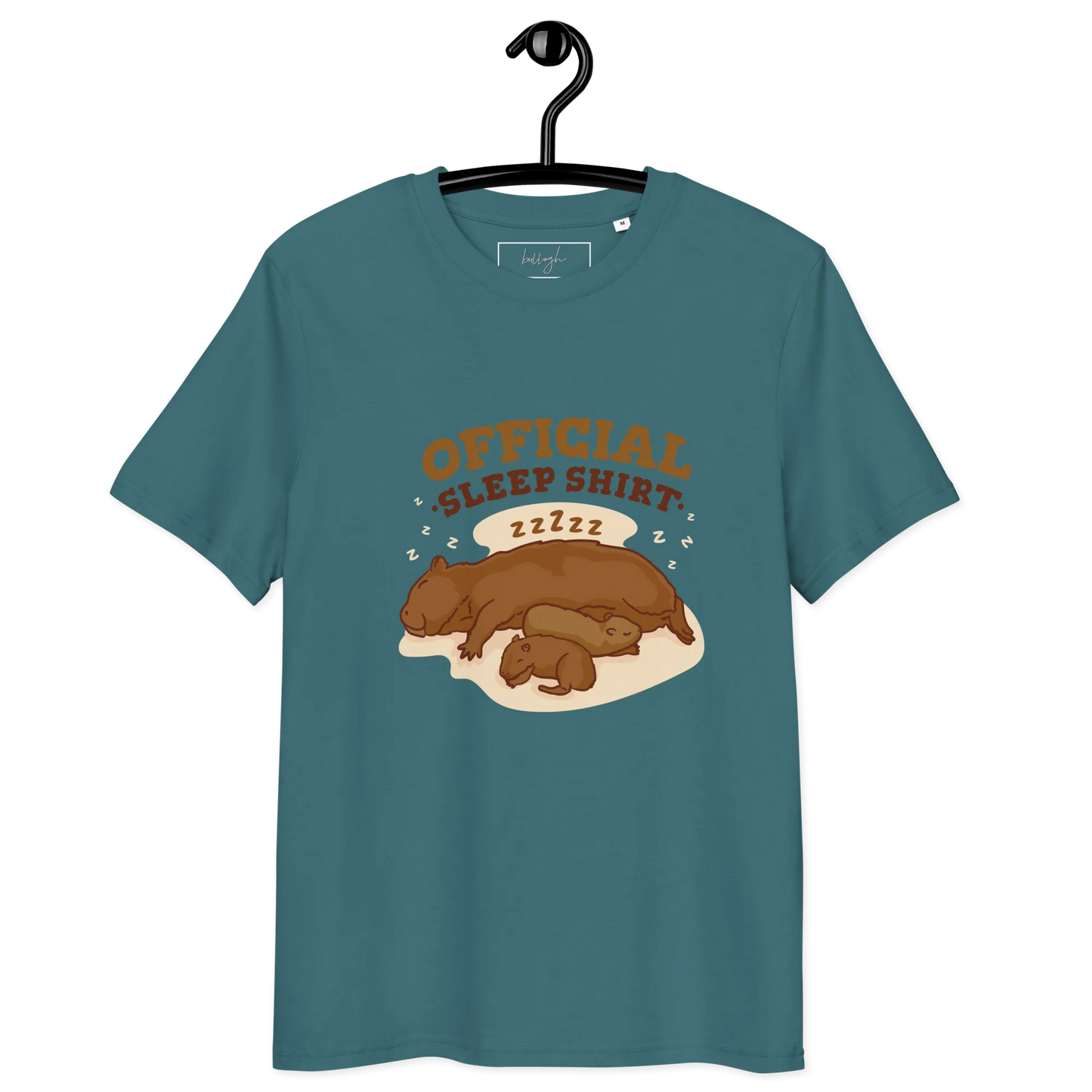 Otterly Cozy – Bio-Schlafshirt aus Bio-Baumwolle