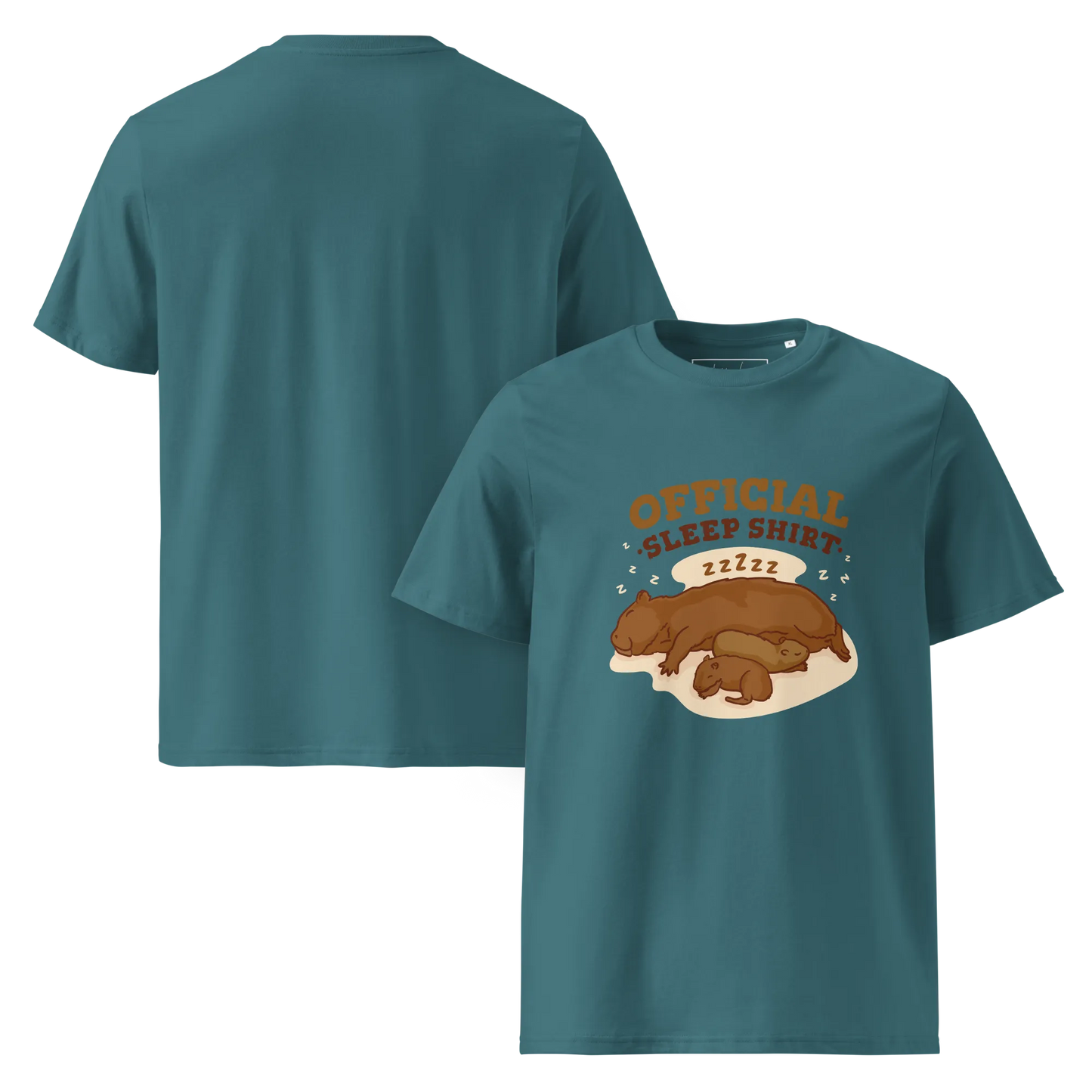 Otterly Cozy – Bio-Schlafshirt aus Bio-Baumwolle