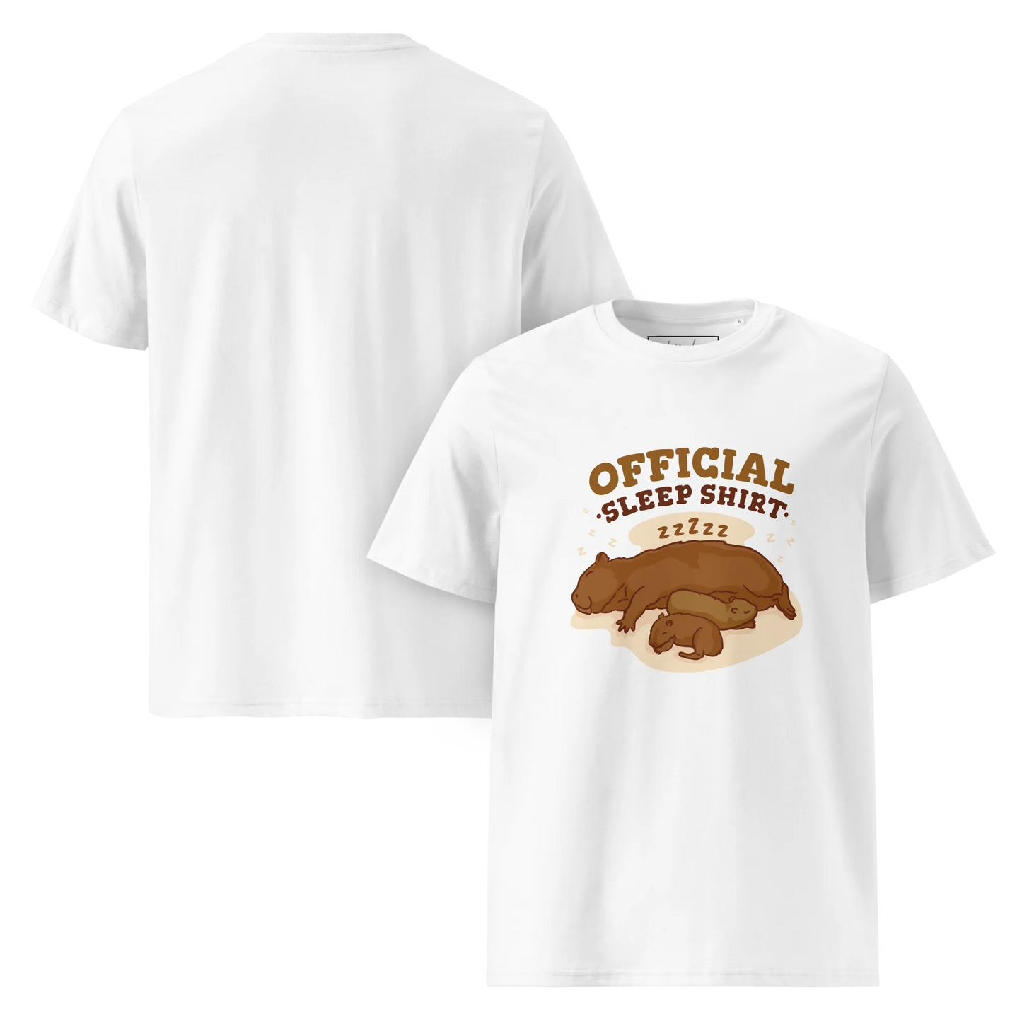 Otterly Cozy – Bio-Schlafshirt aus Bio-Baumwolle