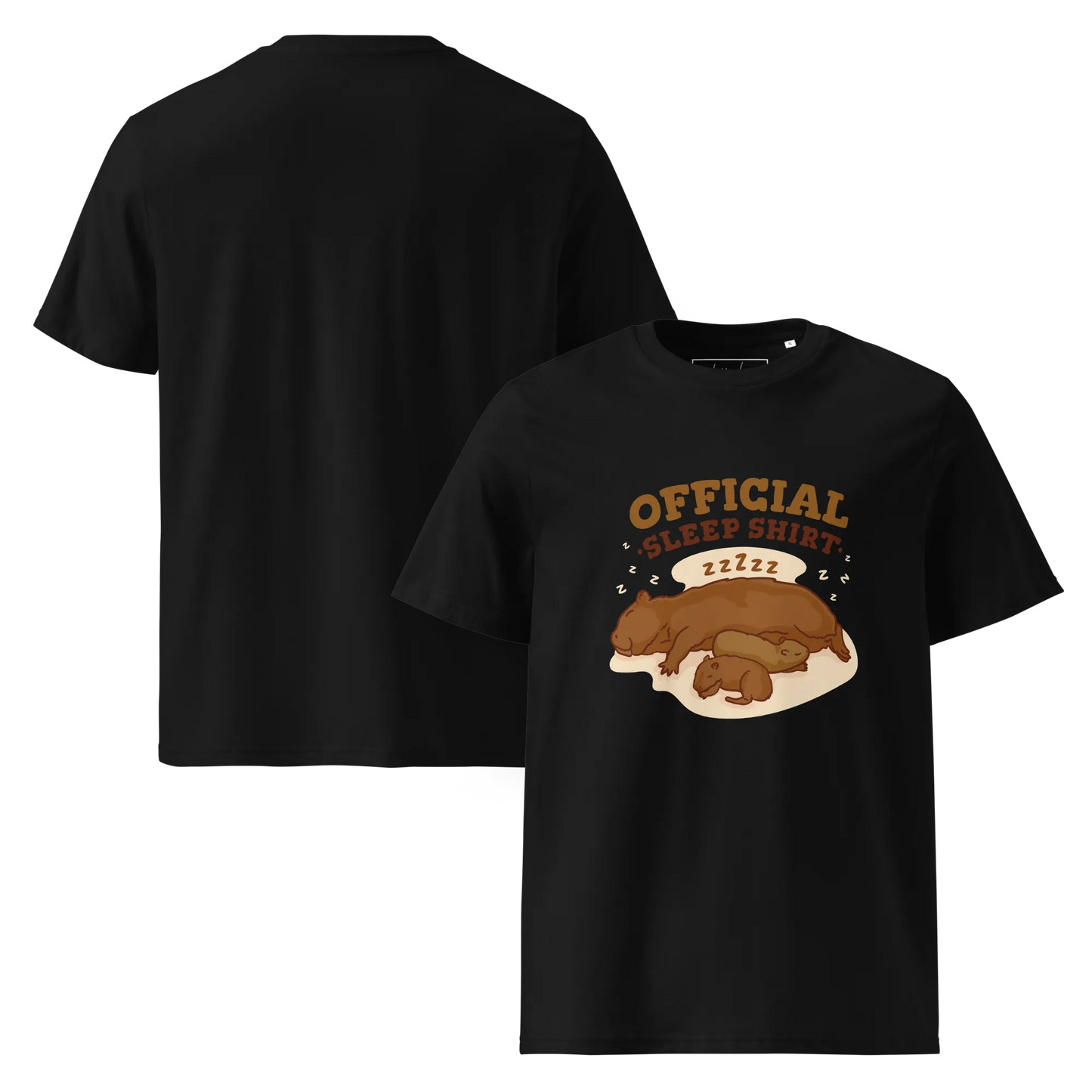 Otterly Cozy – Bio-Schlafshirt aus Bio-Baumwolle