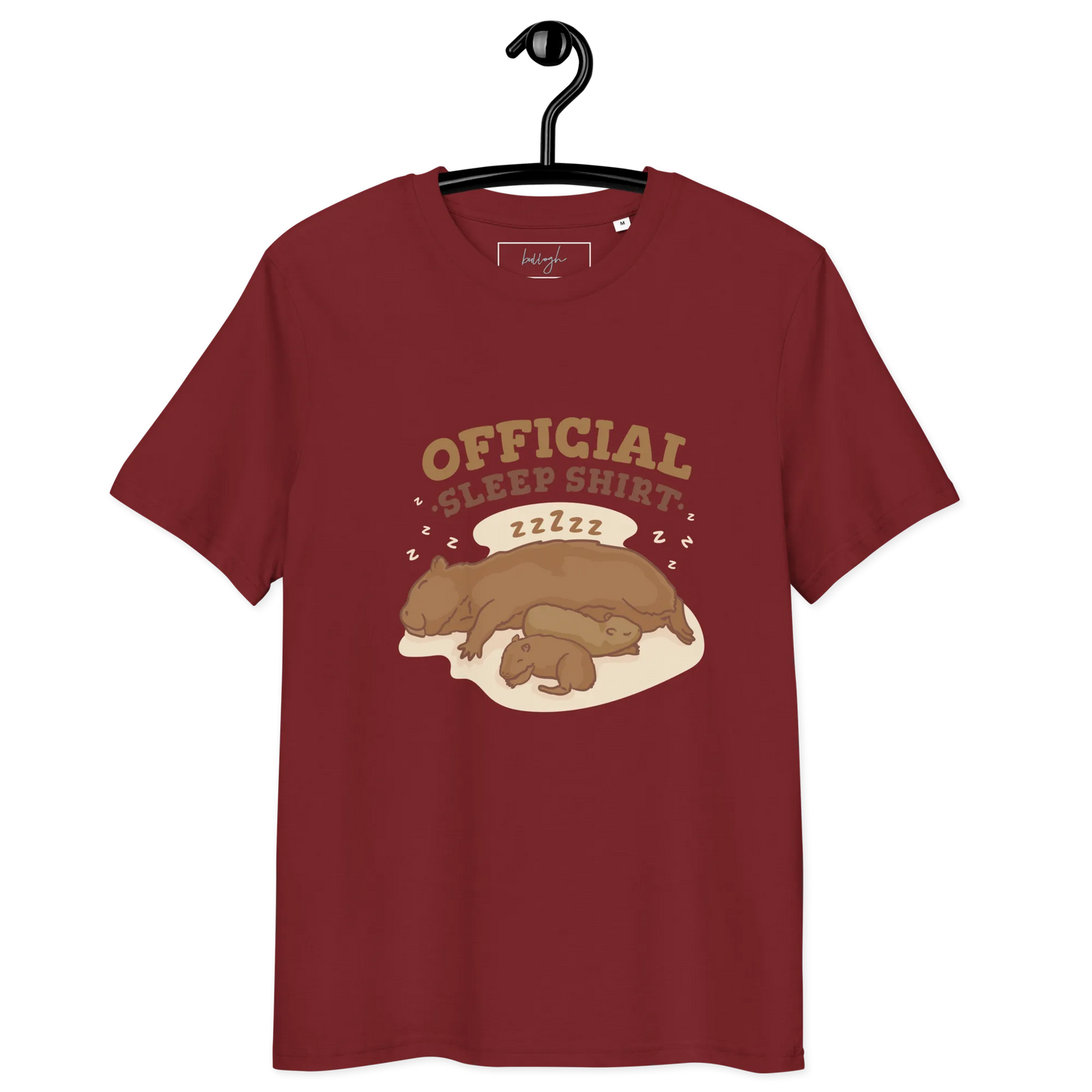 Otterly Cozy – Bio-Schlafshirt aus Bio-Baumwolle