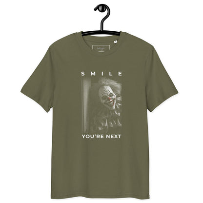🔪 Fear the Scary Clown – Bio Baumwoll Shirt mit Gruselfaktor