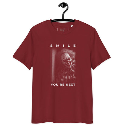 🔪 Fear the Scary Clown – Bio Baumwoll Shirt mit Gruselfaktor