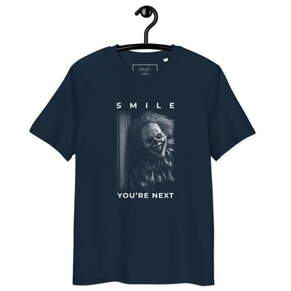 🔪 Fear the Scary Clown – Bio Baumwoll Shirt mit Gruselfaktor