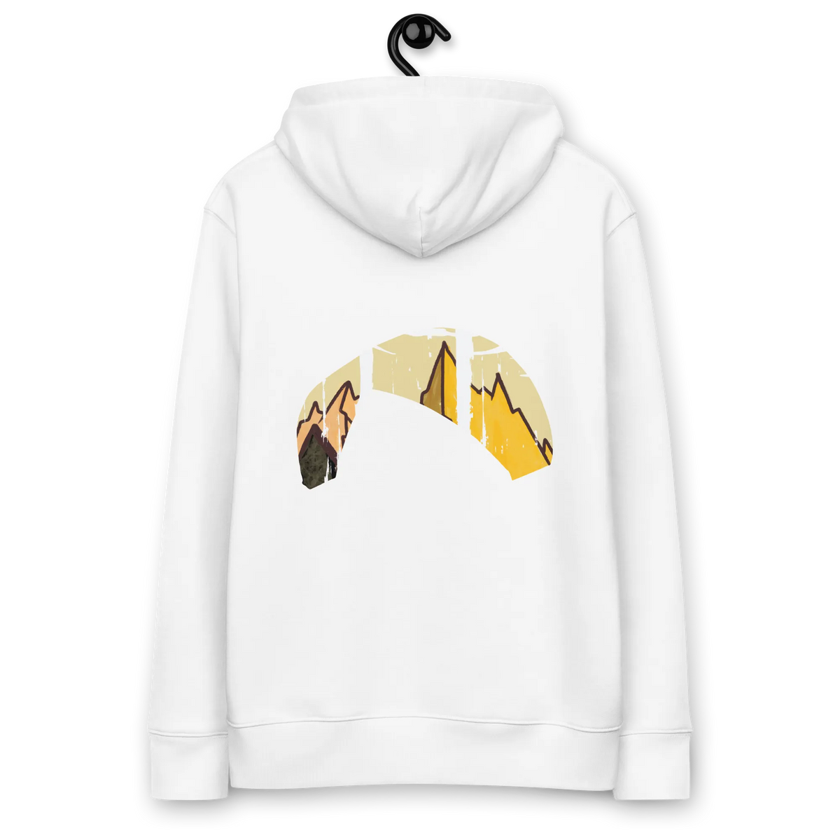 Solo Wing Yellow Mountain - Hoodie aus Bio Baumwolle
