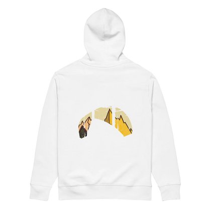 Solo Wing Yellow Mountain - Hoodie aus Bio Baumwolle