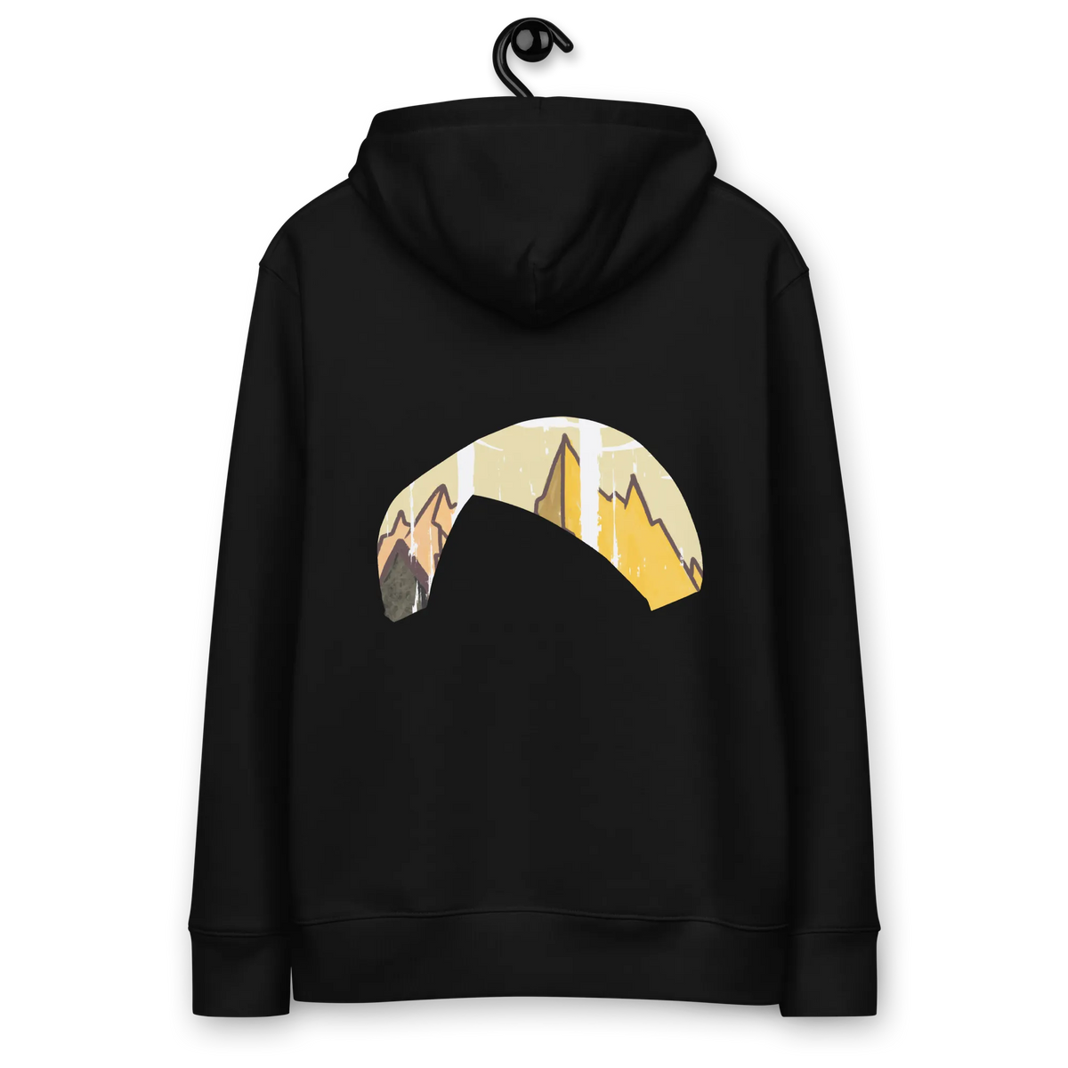 Solo Wing Yellow Mountain - Hoodie aus Bio Baumwolle