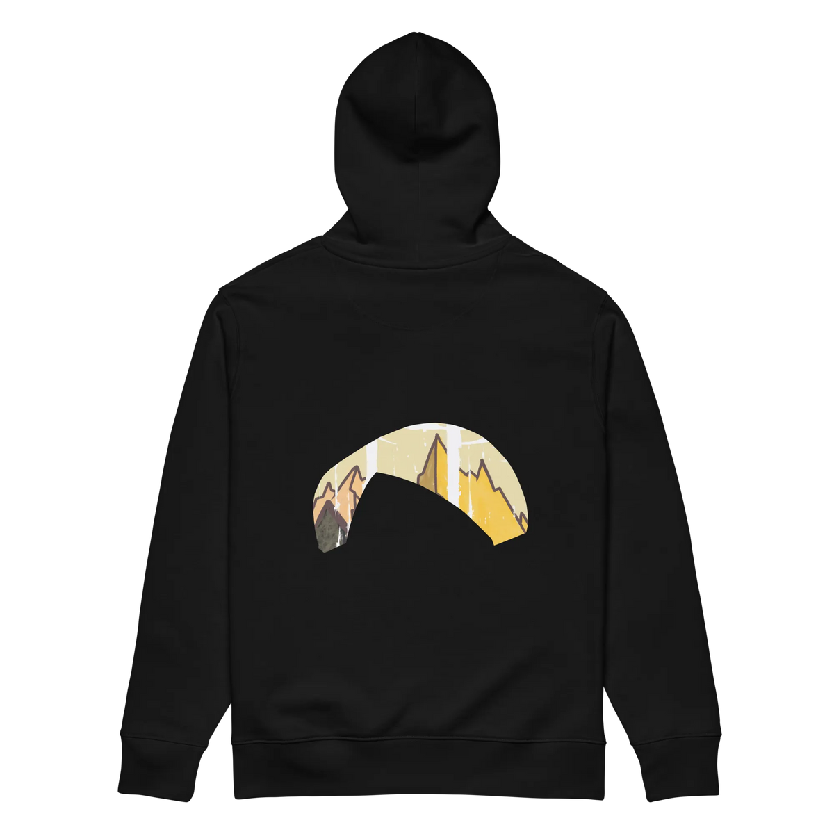 Solo Wing Yellow Mountain - Hoodie aus Bio Baumwolle