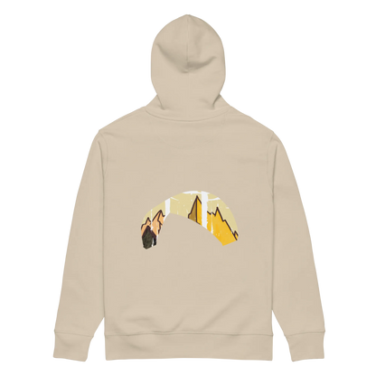Solo Wing Yellow Mountain - Hoodie aus Bio Baumwolle