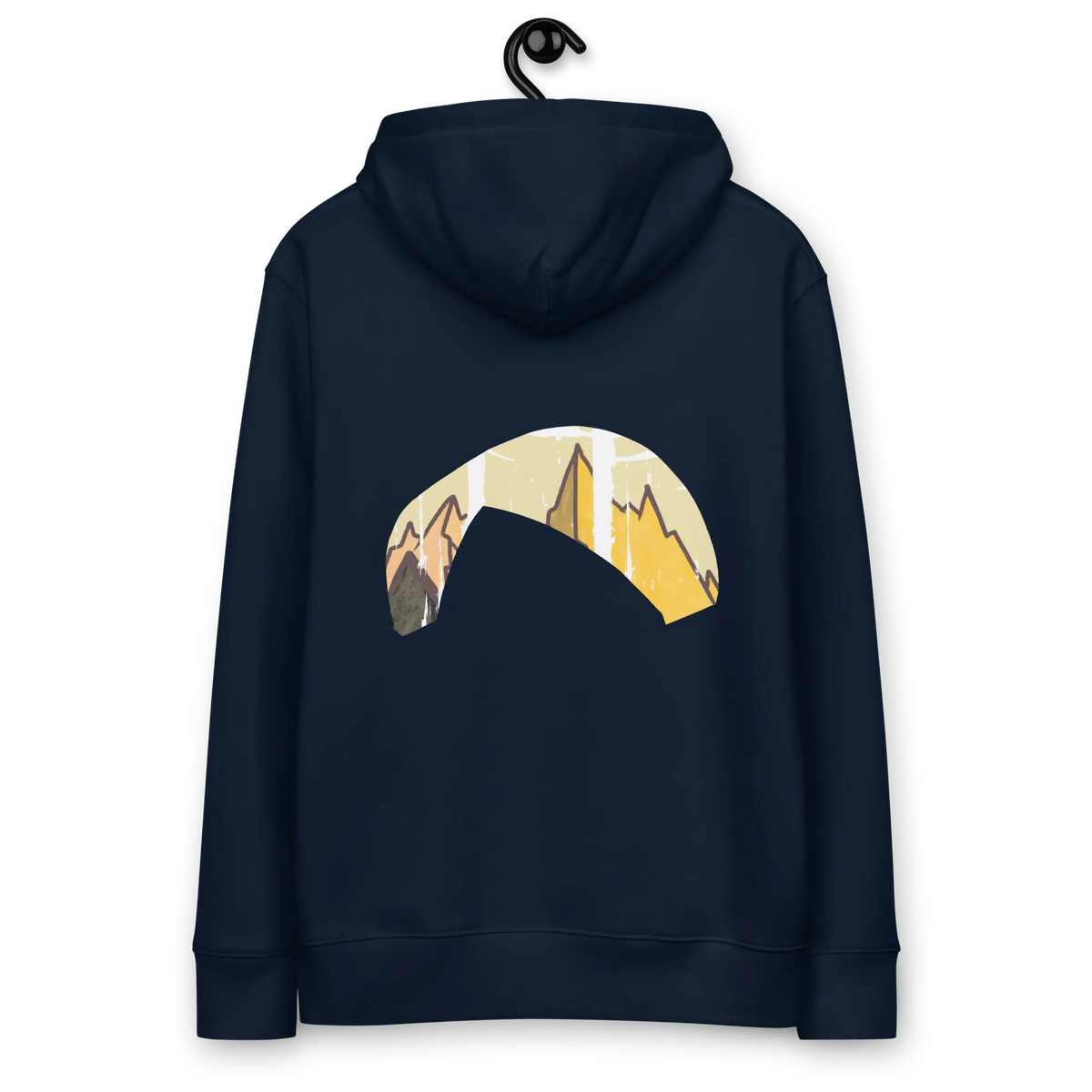 Solo Wing Yellow Mountain - Hoodie aus Bio Baumwolle