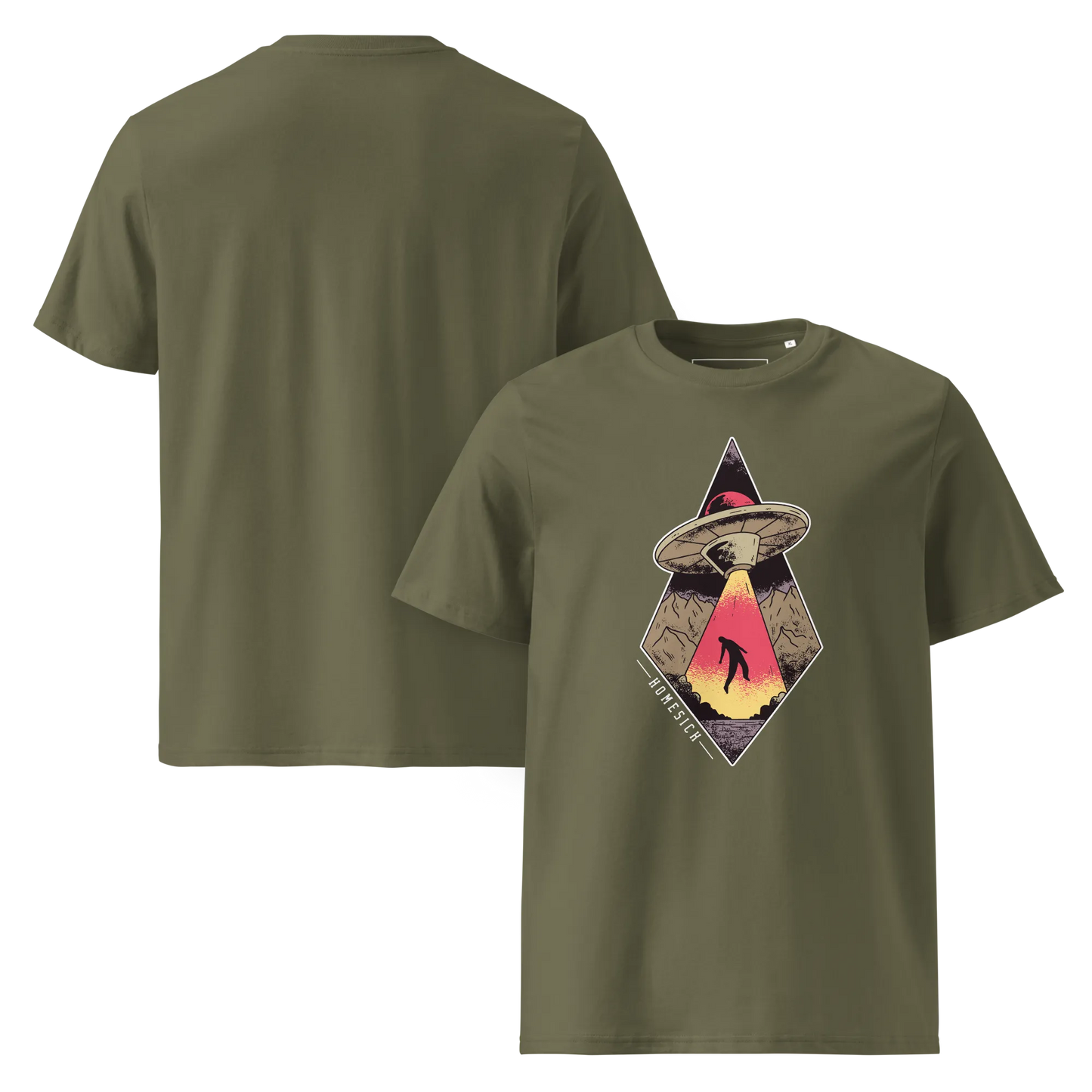 Homesick – T-Shirt aus Bio Baumwolle