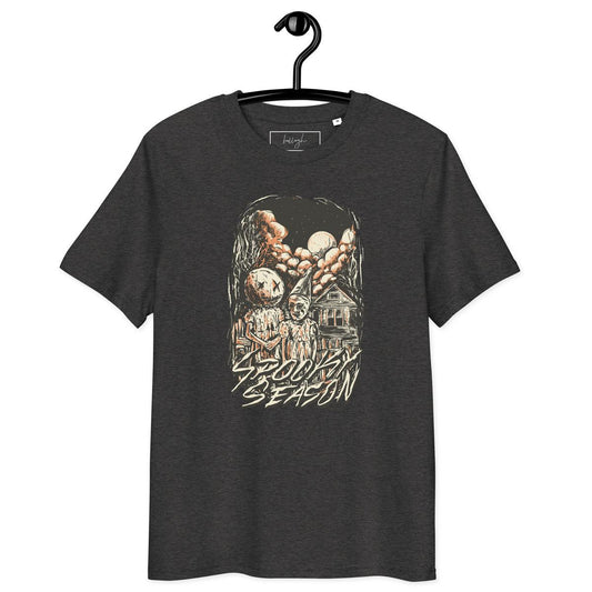 🕸 Haunted Spooky Season – Bio Baumwollshirt für Grusel-Fans