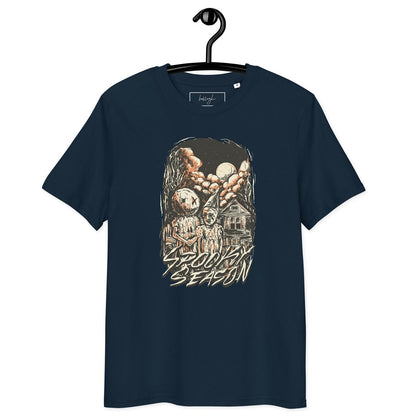 🕸 Haunted Spooky Season – Bio Baumwollshirt für Grusel-Fans